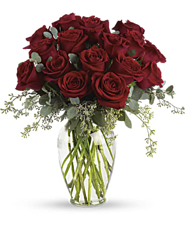 16 RED ROSES - FOREVER BELOVED BOUQUET